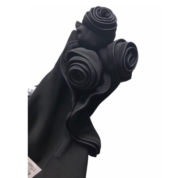 BNWT Joseph Ribkoff 1 shoulder black dress 4 - Picture 5 of 9